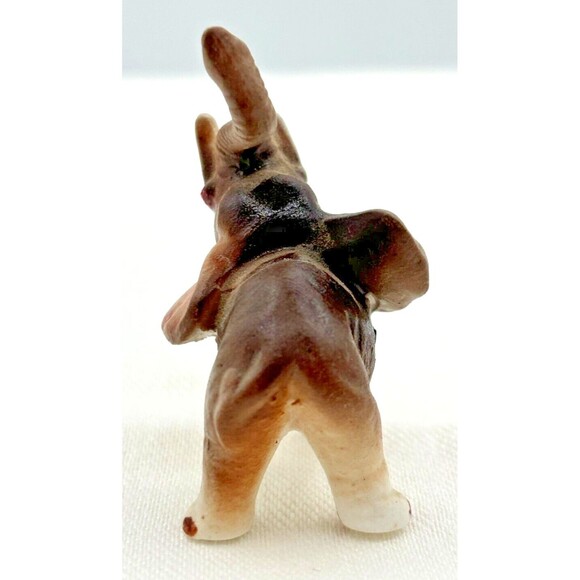 Vtg Elephant Family Trunks Up‎ Figurine Lot of 3 Bone China Ceramic Japan 1960s - Picture 13 of 16